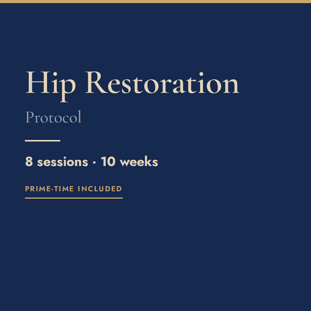 Hip Restoration Protocol at Fascia Rebalanced in Phoenix, AZ